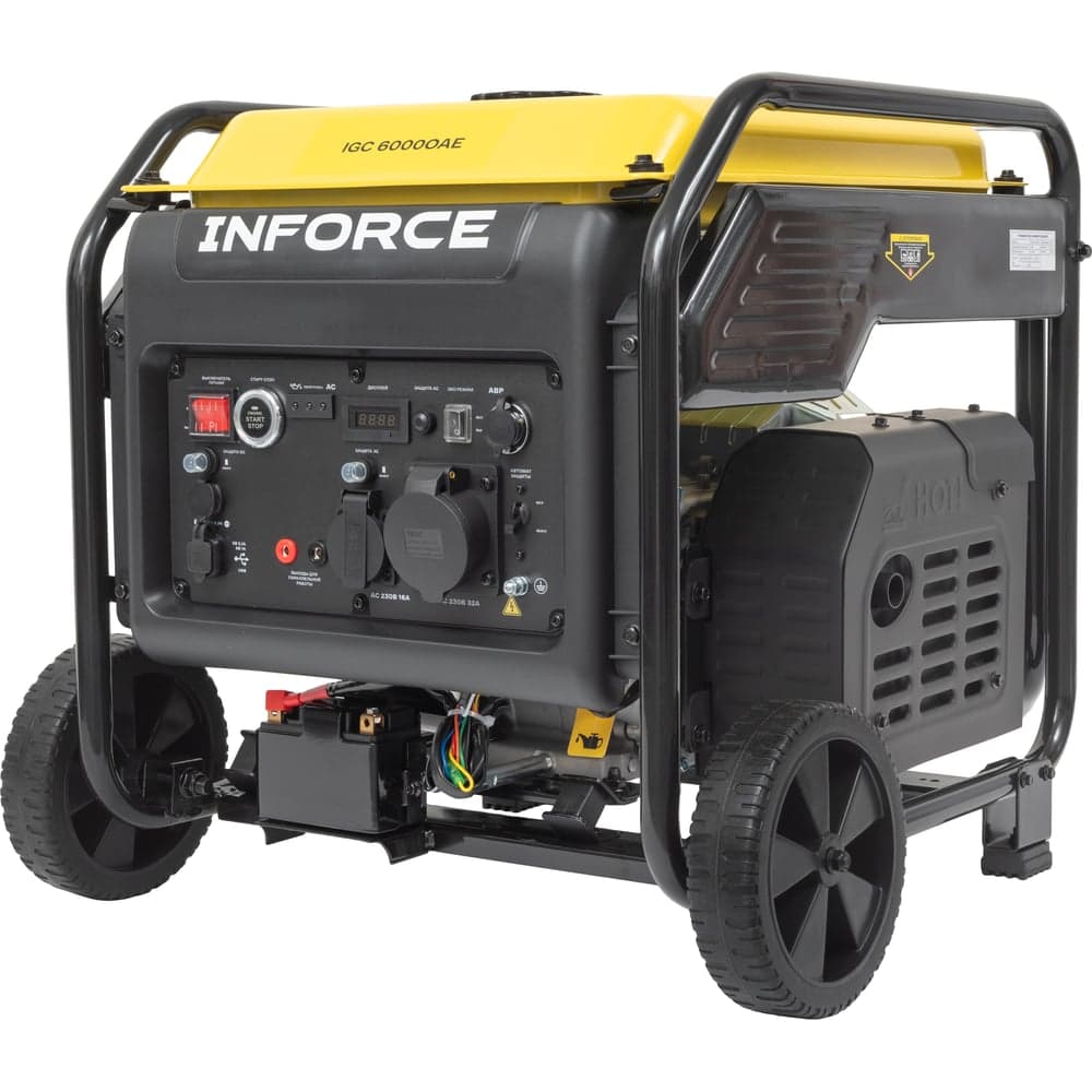 Инверторный генератор Inforce IGC 6000OAE — фото 6