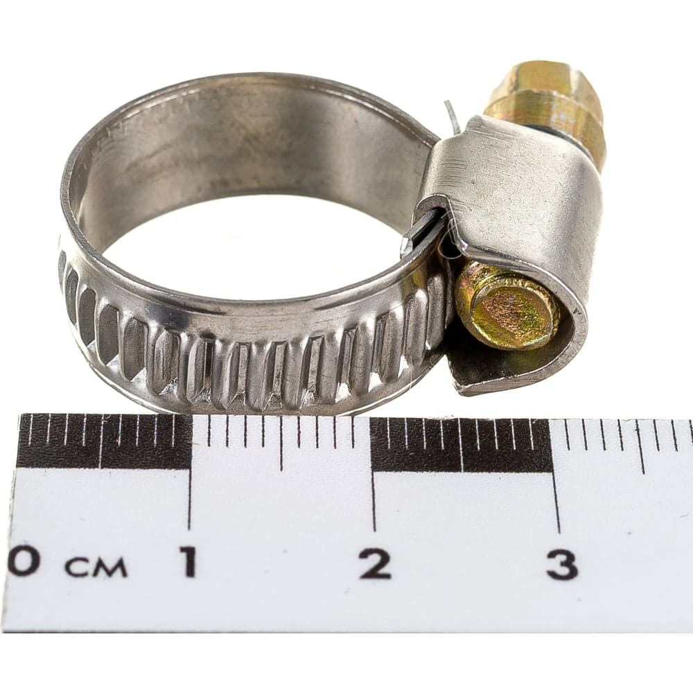 Червячный хомут нерж Gigant 12-20 мм/9 W2, 25 шт G/1/40 — фото 4