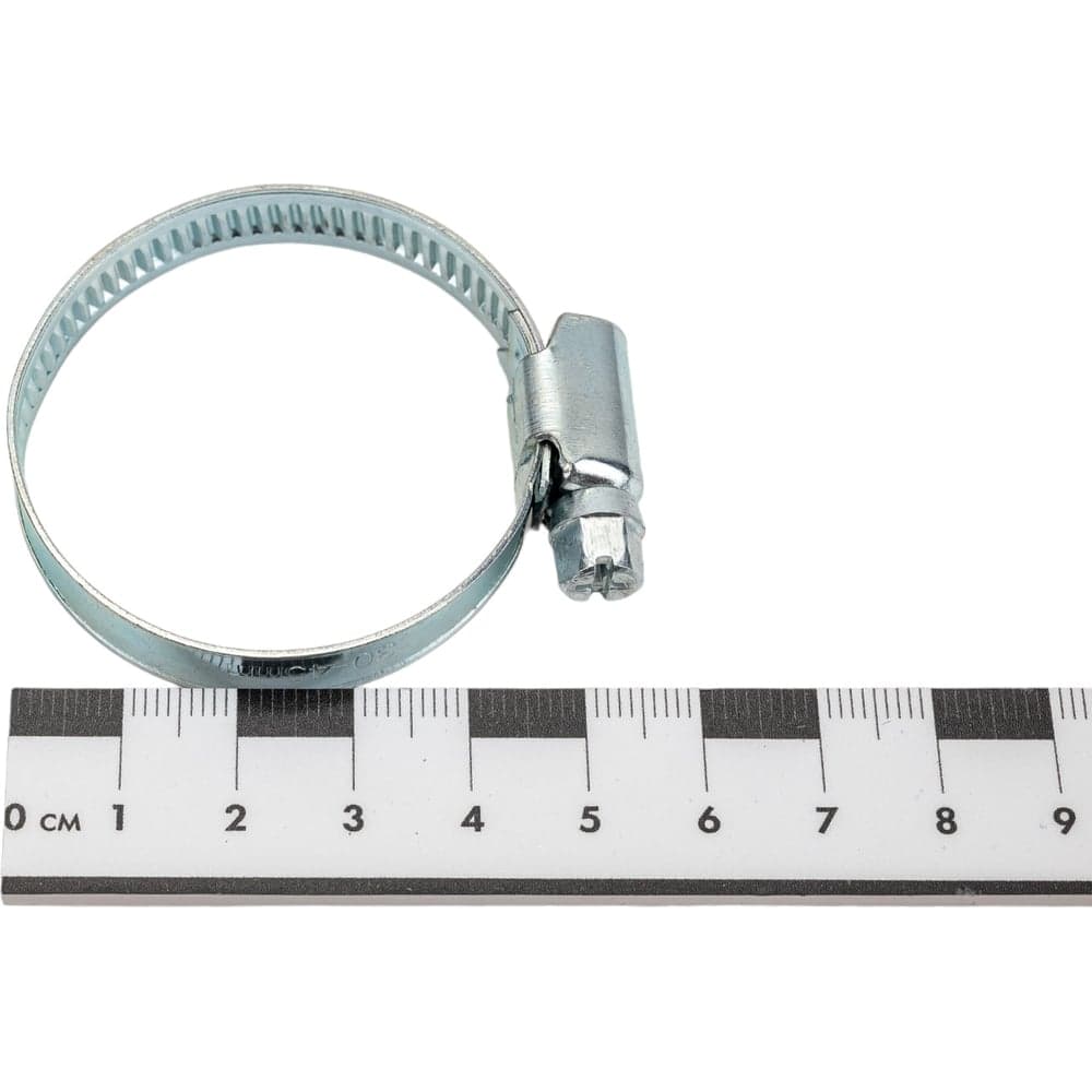 Червячный хомут оцинк Gigant 30-45 мм/9 W1, 25 шт G/1/32 — фото 6