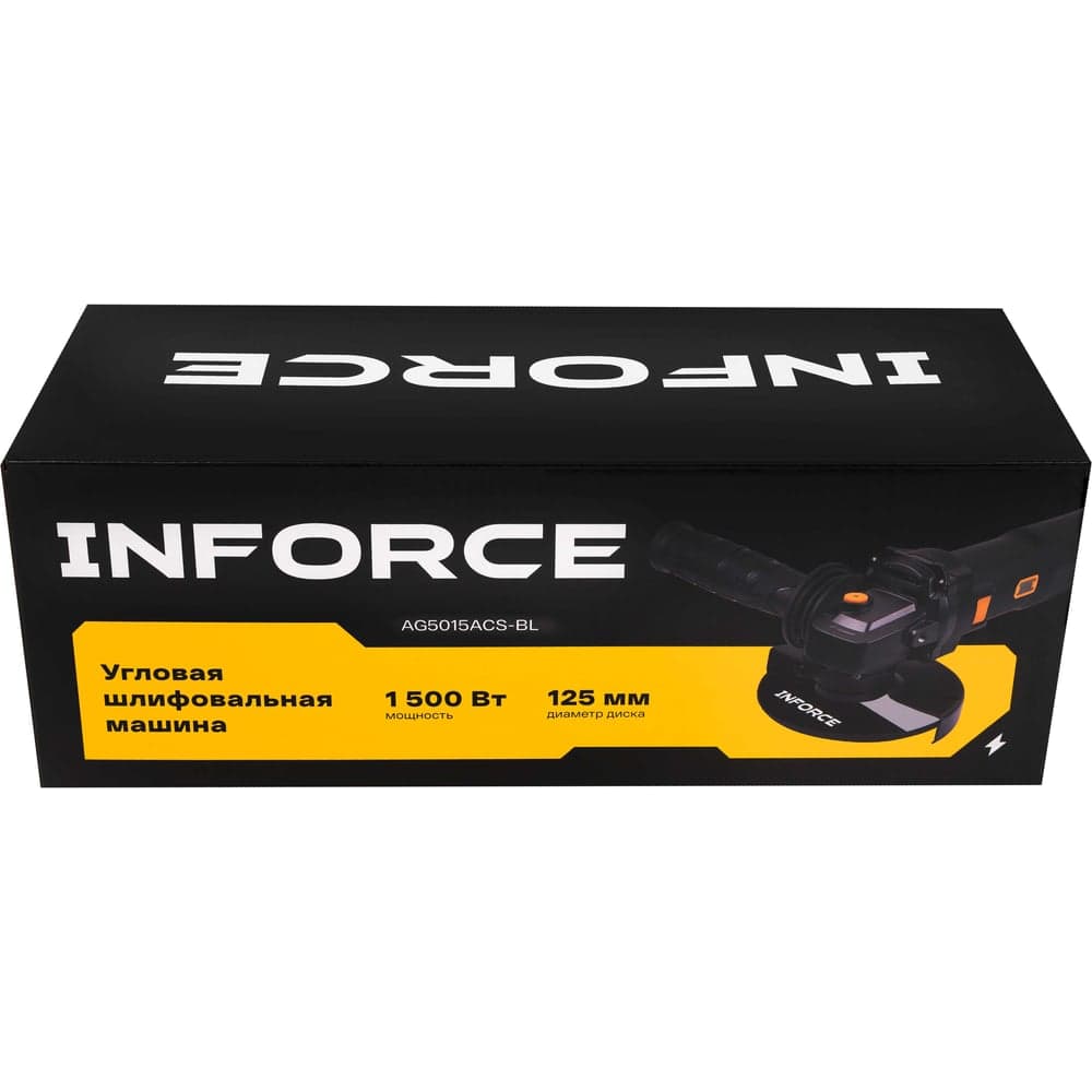 Угловая шлифовальная машина Inforce AG5015ASC-BL — фото 14