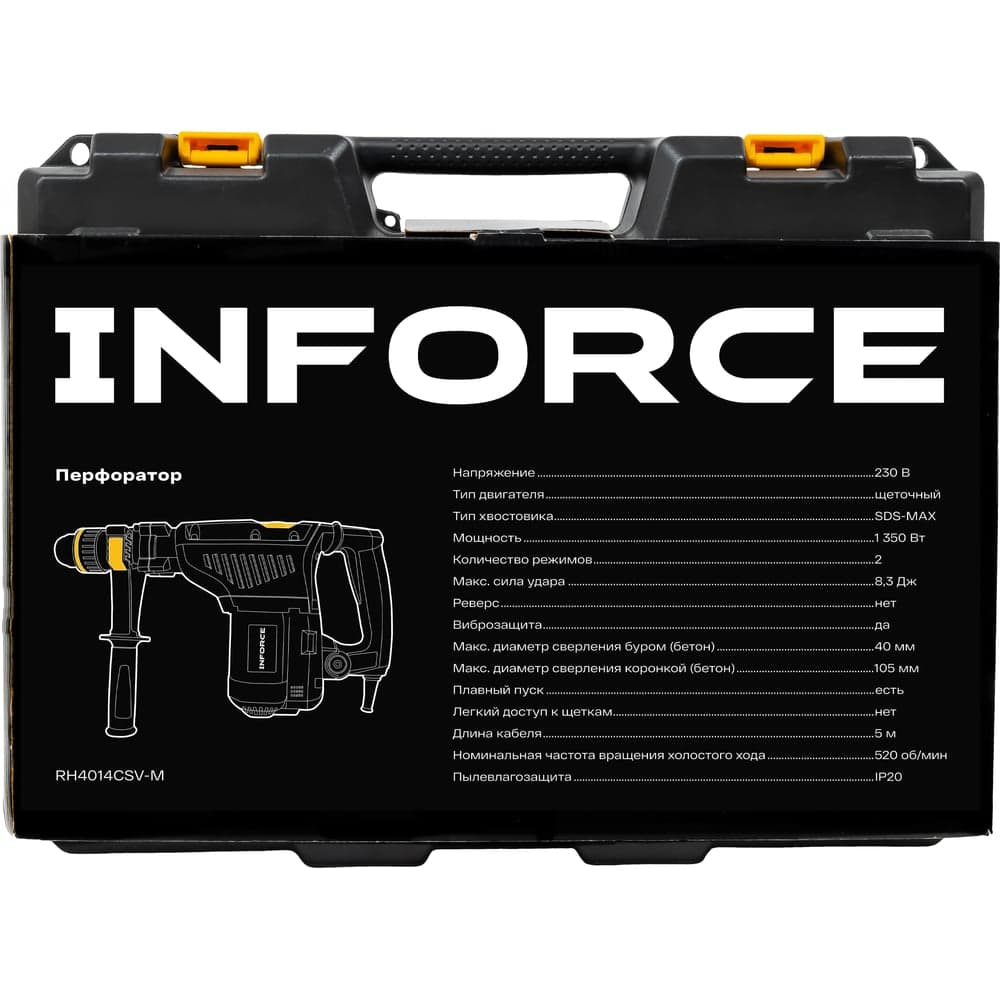 Перфоратор Inforce RH4014CSV-M — фото 19