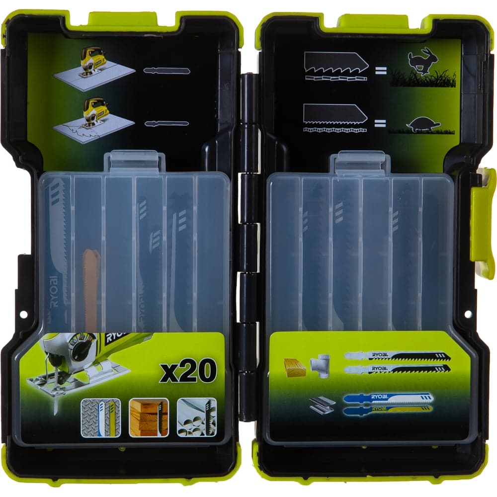 Набор пилок (20 шт.) для лобзика RAK20JB Ryobi 5132002261 — фото 6