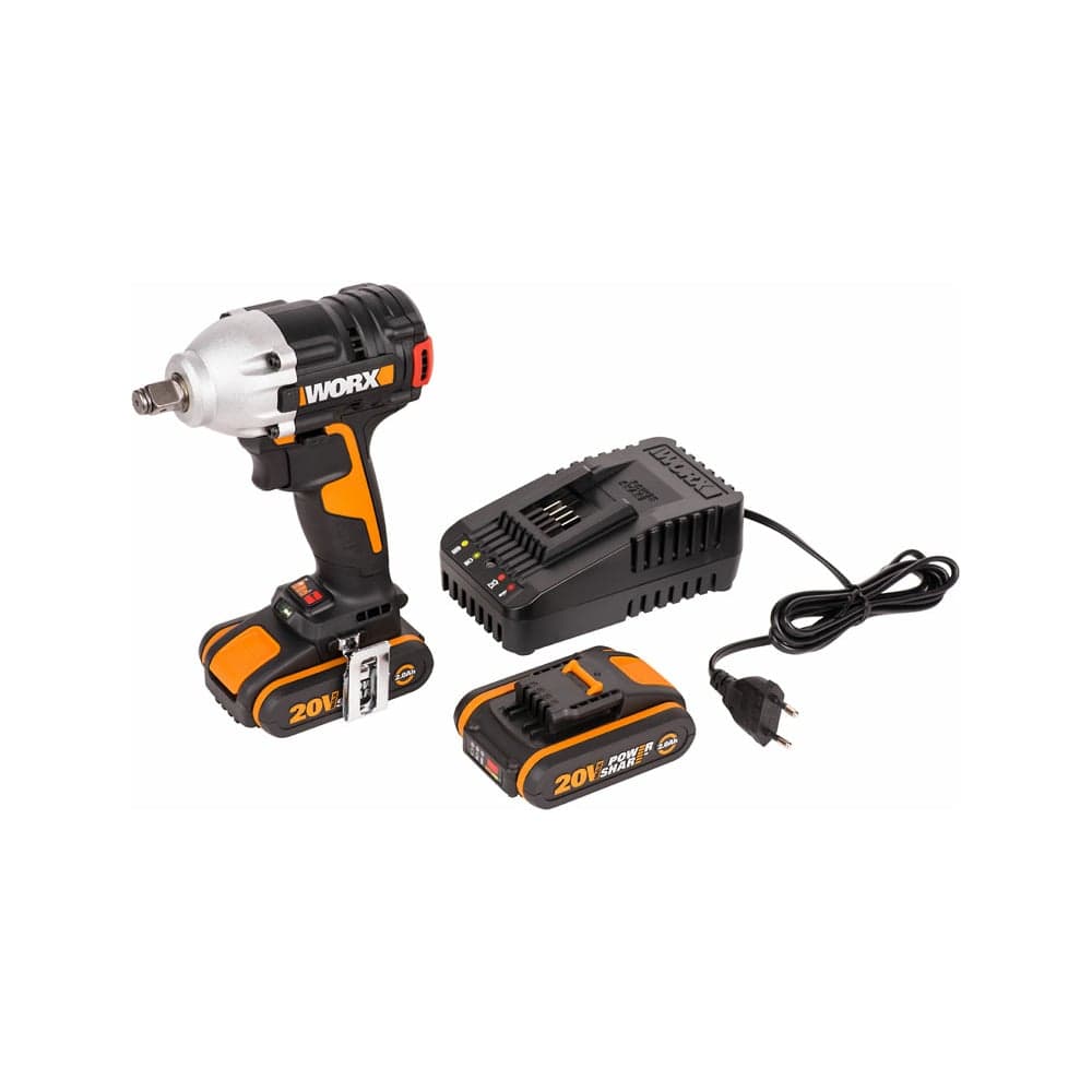 Аккумуляторный бесщеточный гайковерт WORX WX272 — фото 9