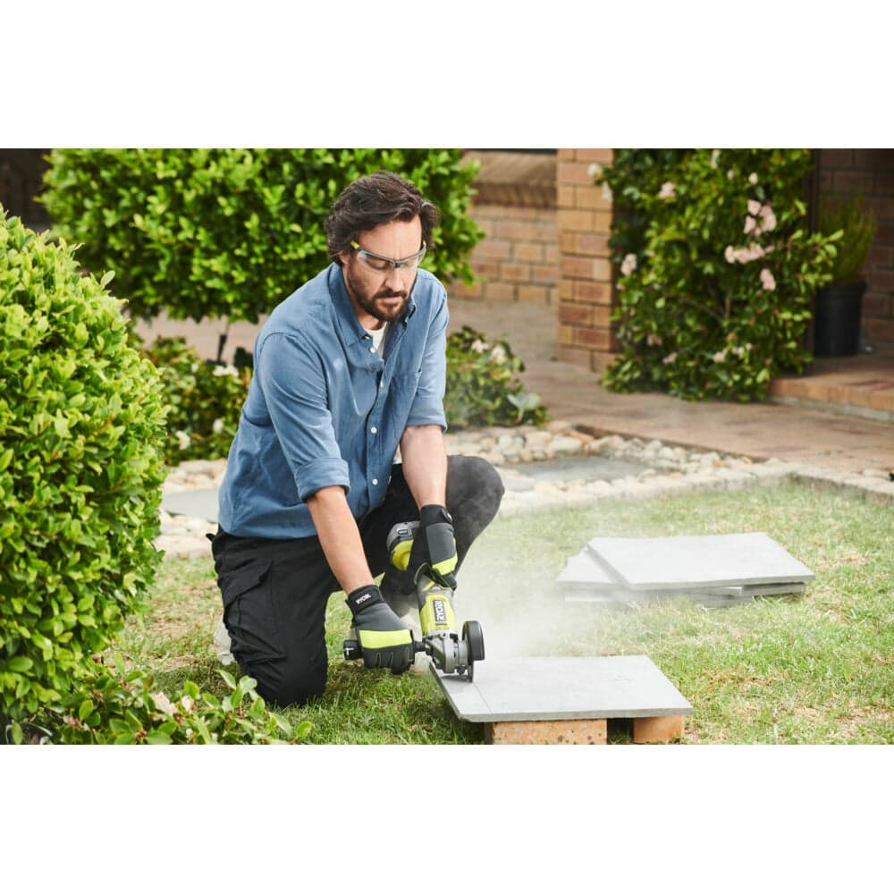 Углошлифмашина Ryobi ONE+ RAG18115-0 5133005402 — фото 5