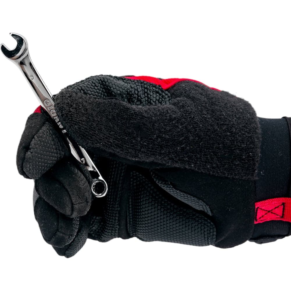 Набор комбинированных ключей Gigant 6 - 22 мм, 12 шт., полированный хром, Сталь Cr-V, 6-22мм, GDWSP-12 — фото 14