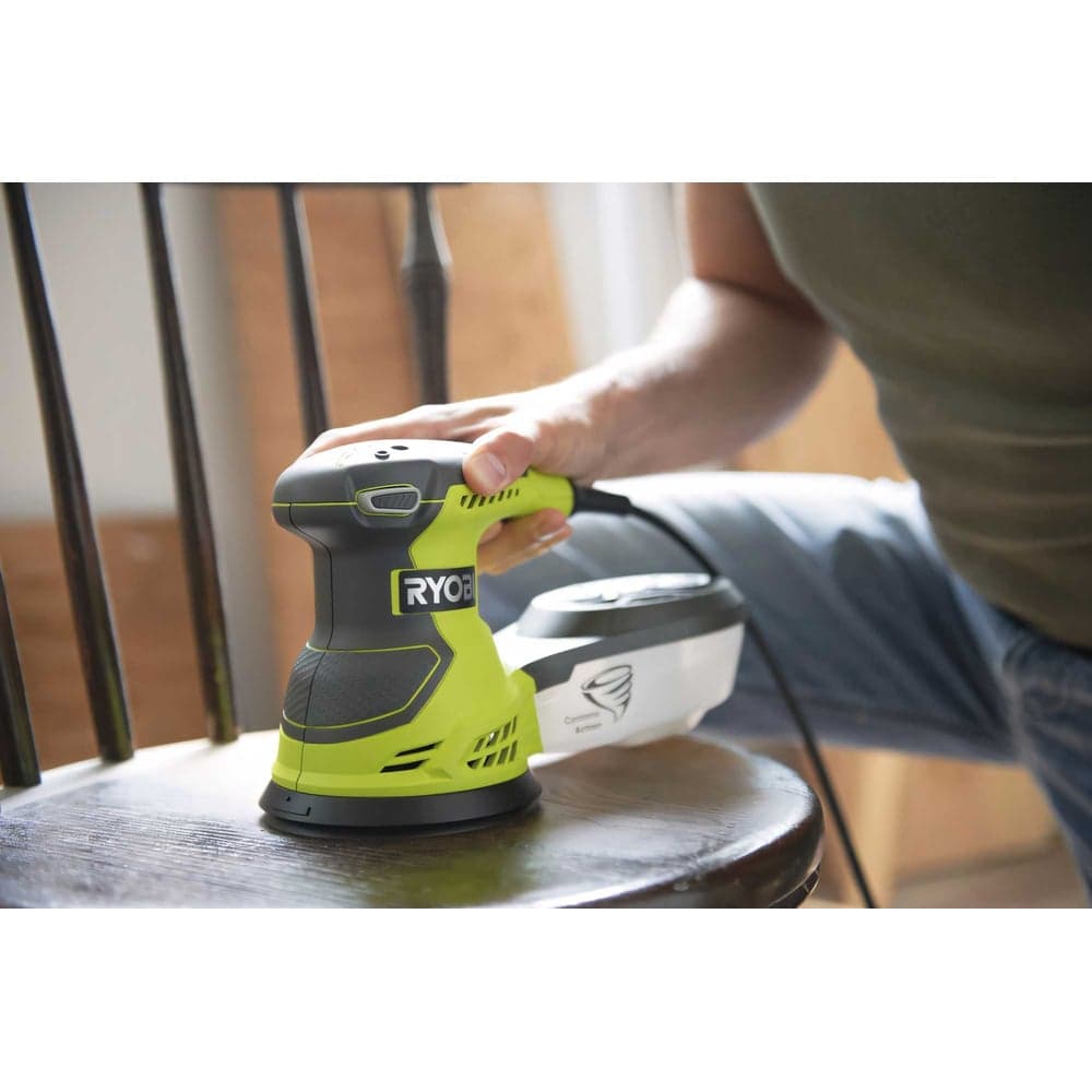 Эксцентриковая шлифмашина Ryobi ROS300A 5133001142 — фото 4