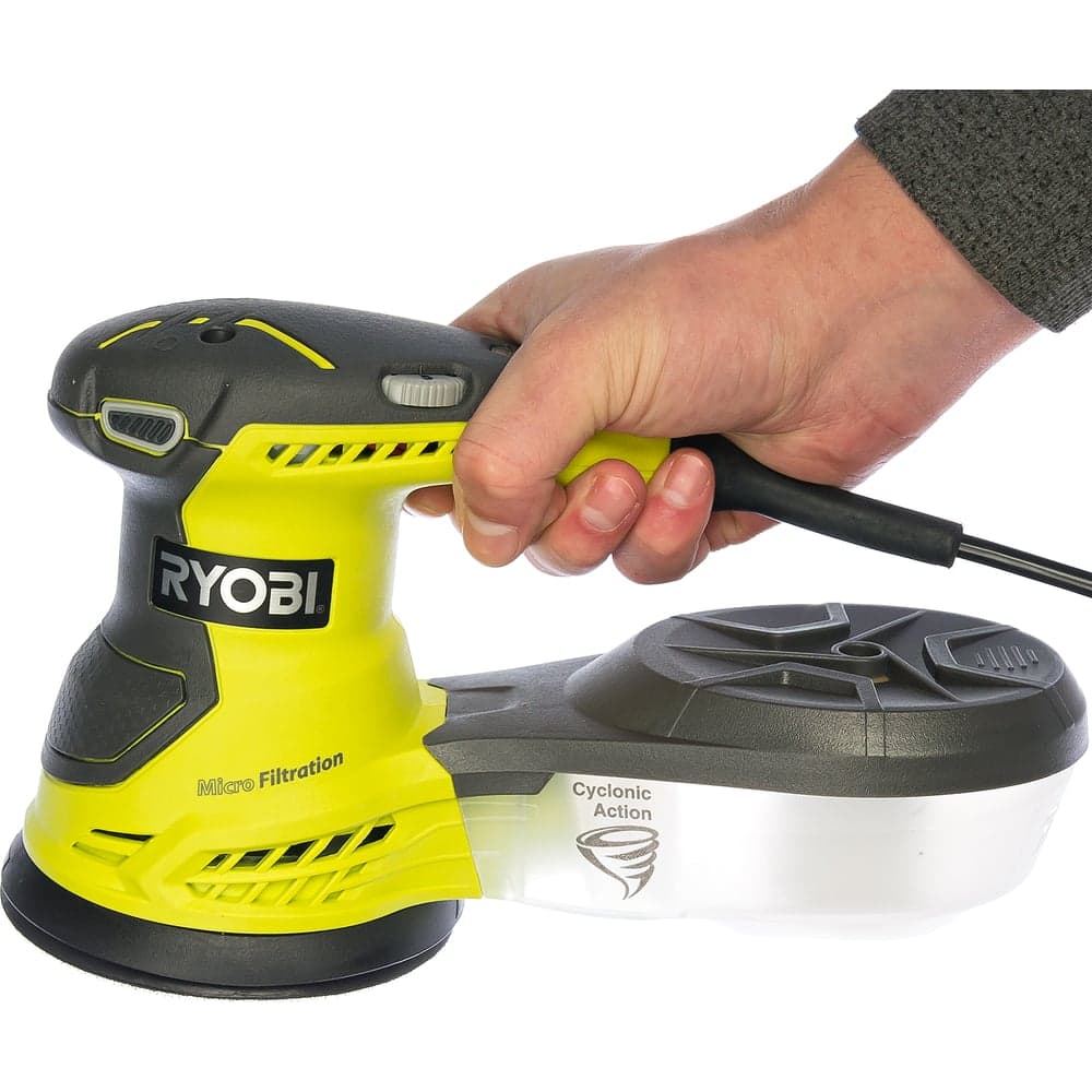 Эксцентриковая шлифмашина Ryobi ROS300 5133001144 — фото 7