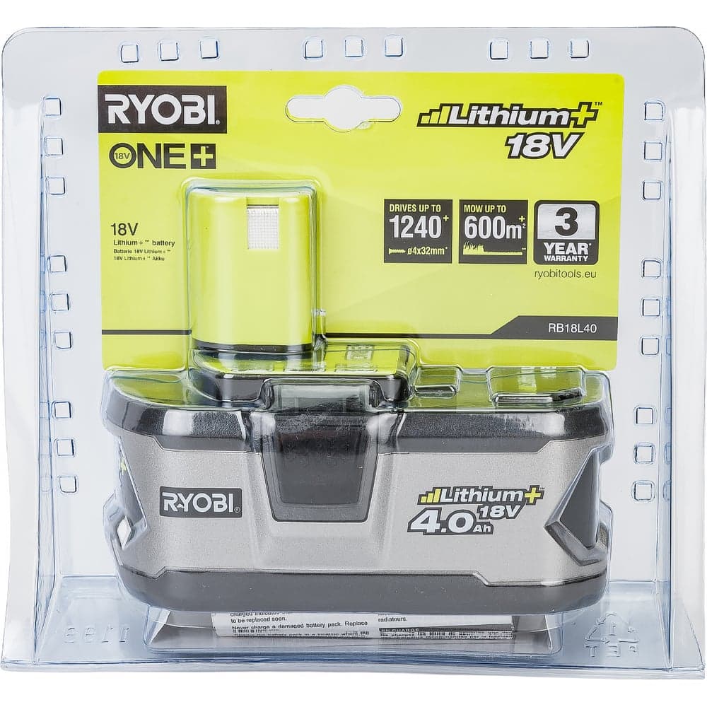 Аккумулятор Ryobi ONE+ RB18L40 4.0Ач 5133001907 — фото 2
