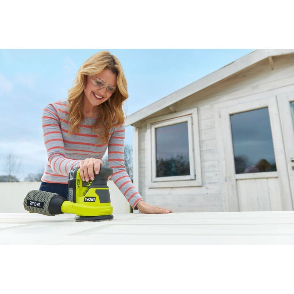 Эксцентриковая шлифмашина Ryobi ONE+ R18ROS-0 5133002471 — фото 2