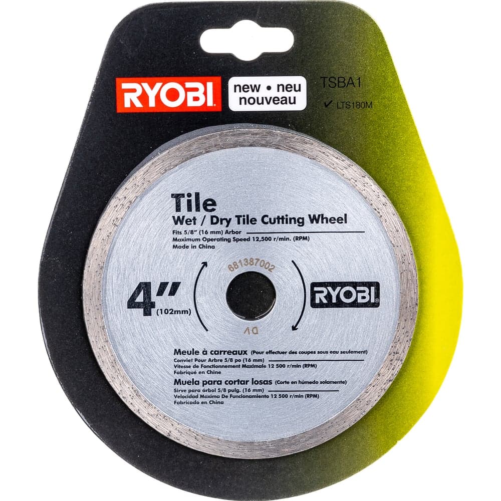 Диск алмазный (102х16 мм) для плиткореза ONE+ Ryobi TSBA1 5132002473 — фото 4