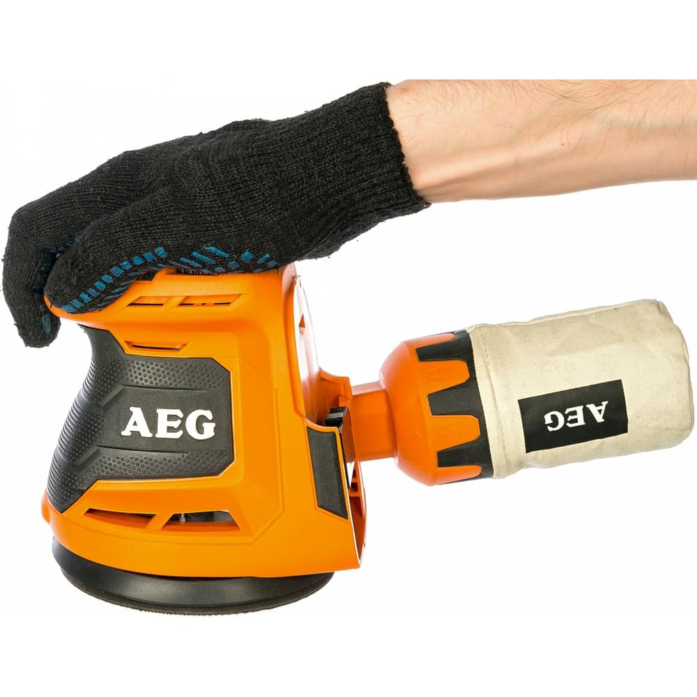 Эксцентриковая шлифмашина AEG BEX18-125-0 4935451086 — фото 8