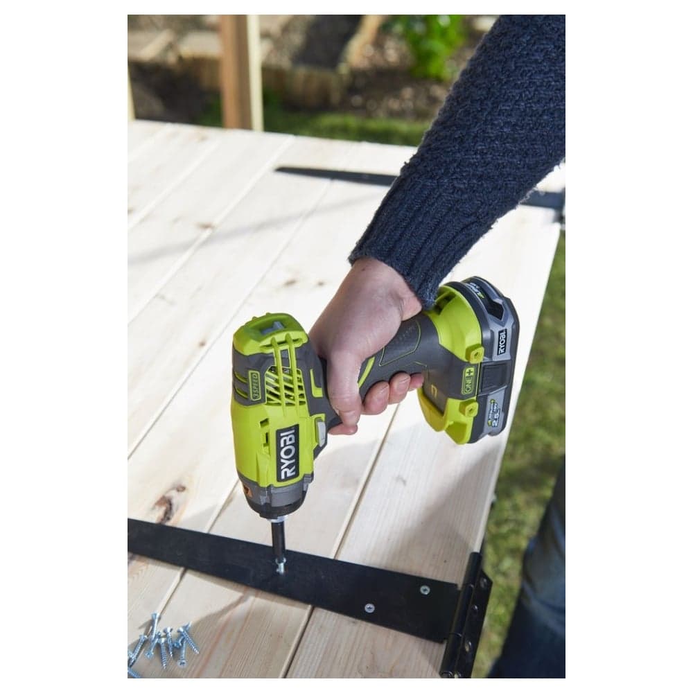 Импульсный винтовёрт Ryobi ONE+ R18iD3-0 без аккумулятора в комплекте 5133002613 — фото 8