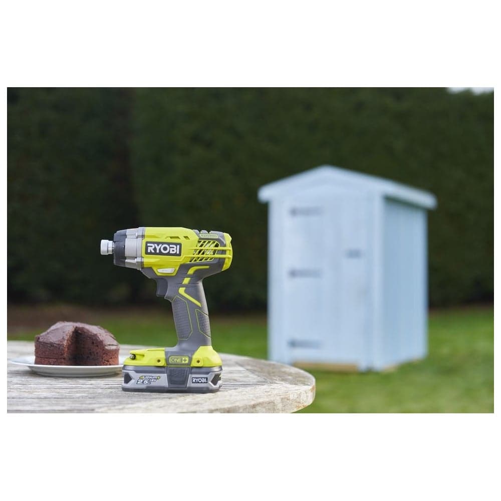 Импульсный винтовёрт Ryobi ONE+ R18iD3-0 без аккумулятора в комплекте 5133002613 — фото 15