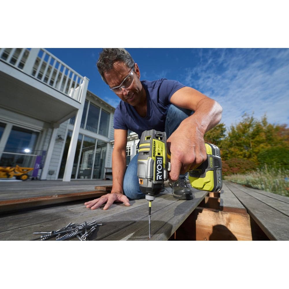 Импульсный бесщеточный винтоверт Ryobi ONE+ R18IDBL-0 без аккумулятора в комплекте 5133002662 — фото 11