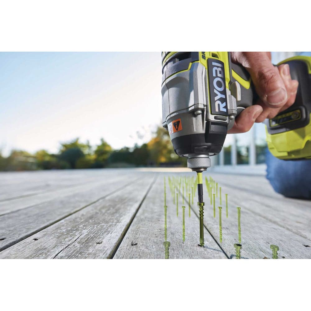 Импульсный бесщеточный винтоверт Ryobi ONE+ R18IDBL-0 без аккумулятора в комплекте 5133002662 — фото 14