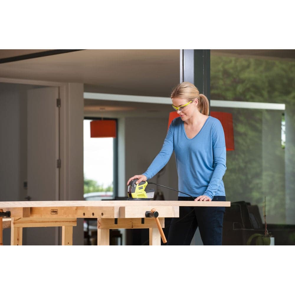 Универсальная шлифмашина Ryobi + 30 шлифлистов RMS180-SA30 5133002910 — фото 4