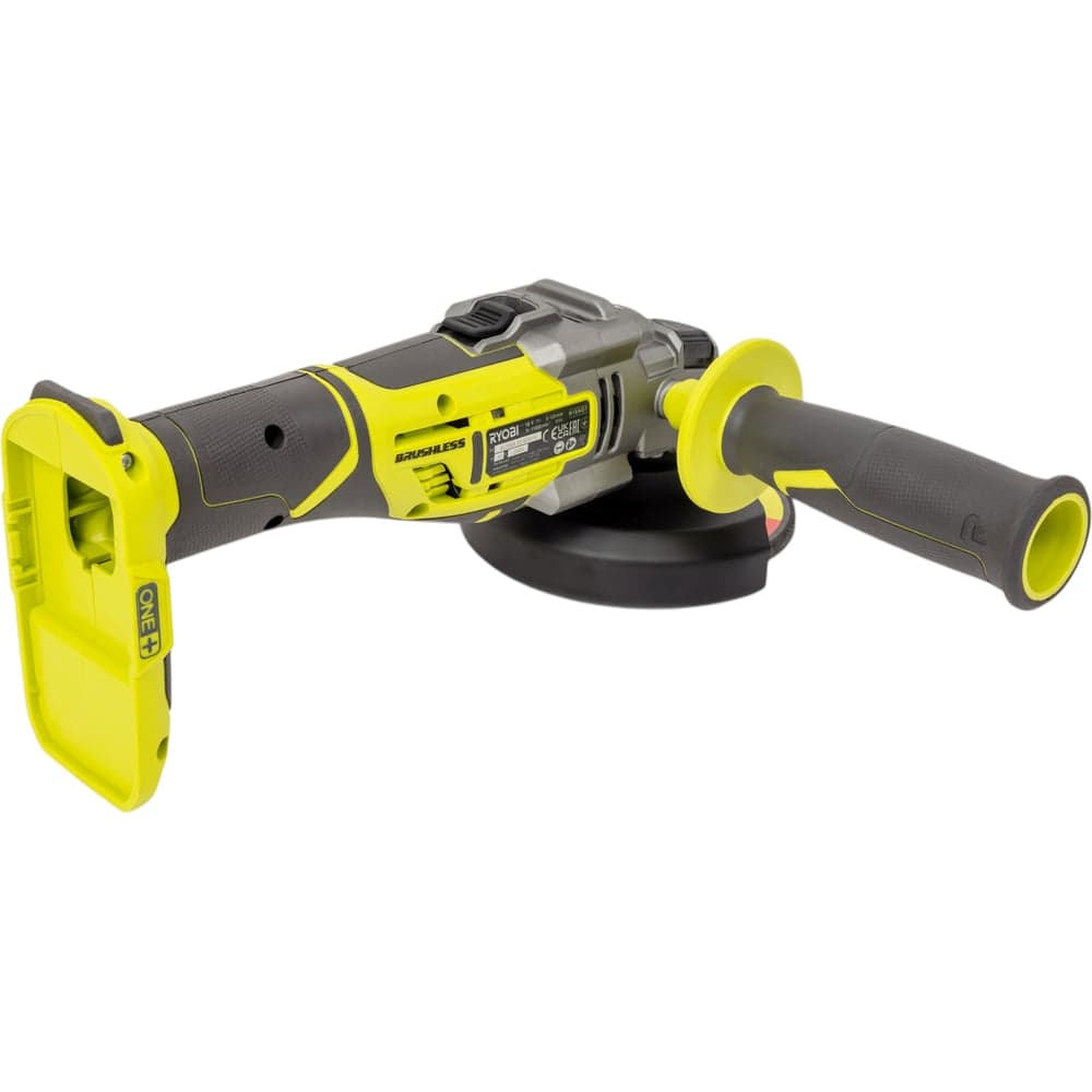 Углошлифмашина бесщеточная Ryobi ONE+ R18AG7-0 без аккумулятора в комплекте 5133002852 — фото 3
