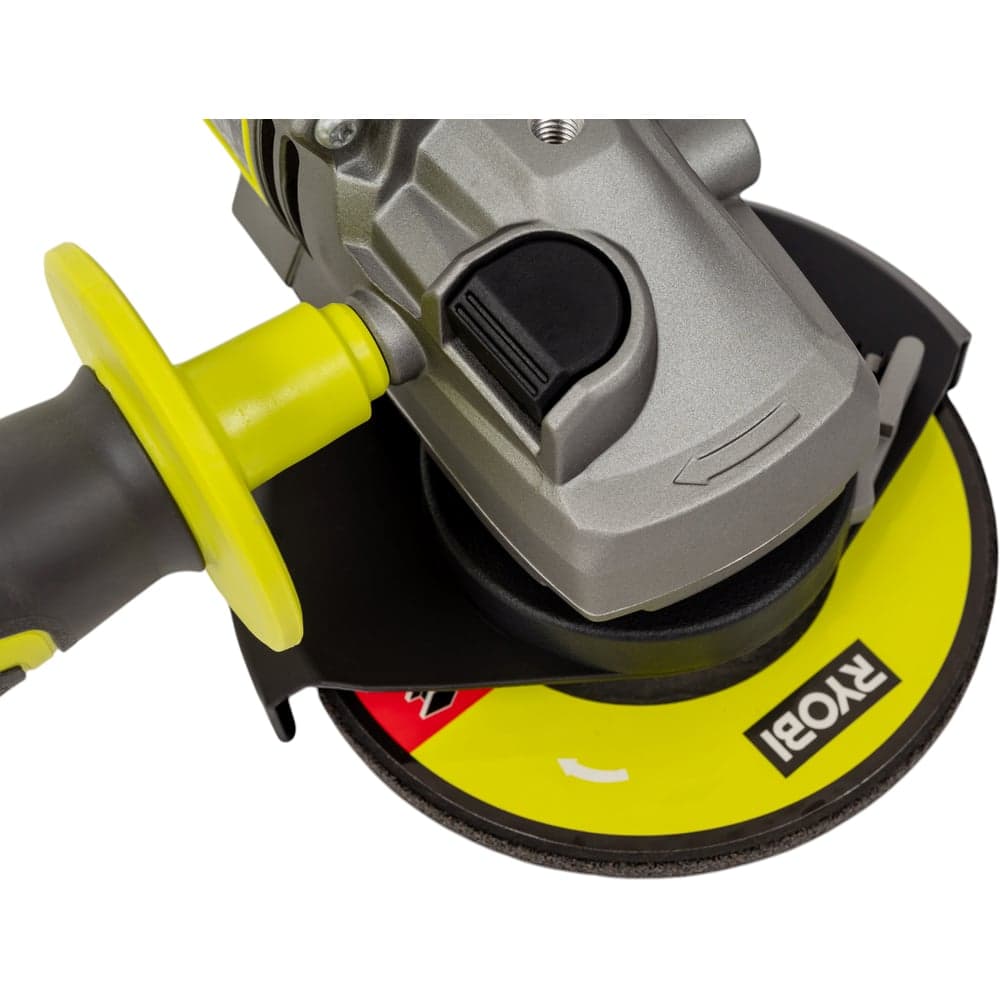 Углошлифмашина бесщеточная Ryobi ONE+ R18AG7-0 без аккумулятора в комплекте 5133002852 — фото 6