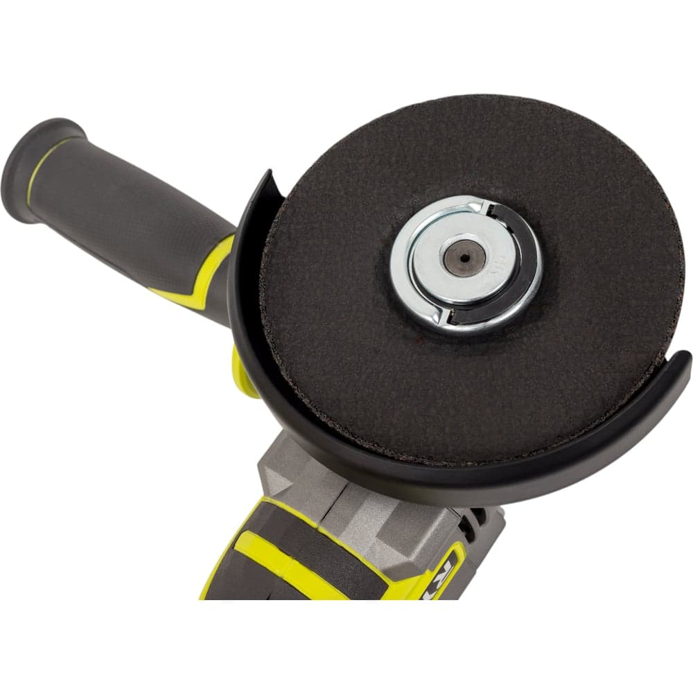 Углошлифмашина бесщеточная Ryobi ONE+ R18AG7-0 без аккумулятора в комплекте 5133002852 — фото 8