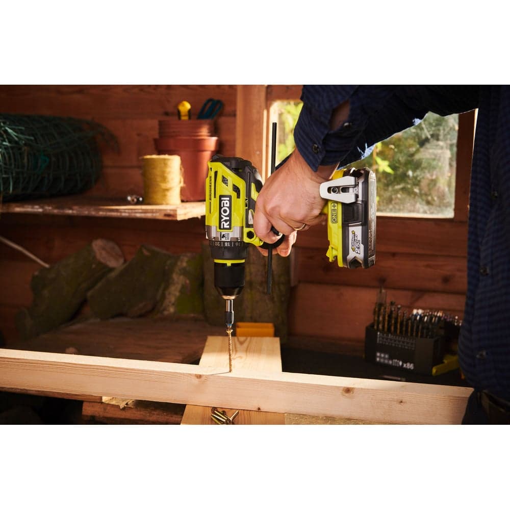 Бесщеточная ударная дрель-шуруповерт Ryobi ONE+ R18PD7-0 5133003941 — фото 8