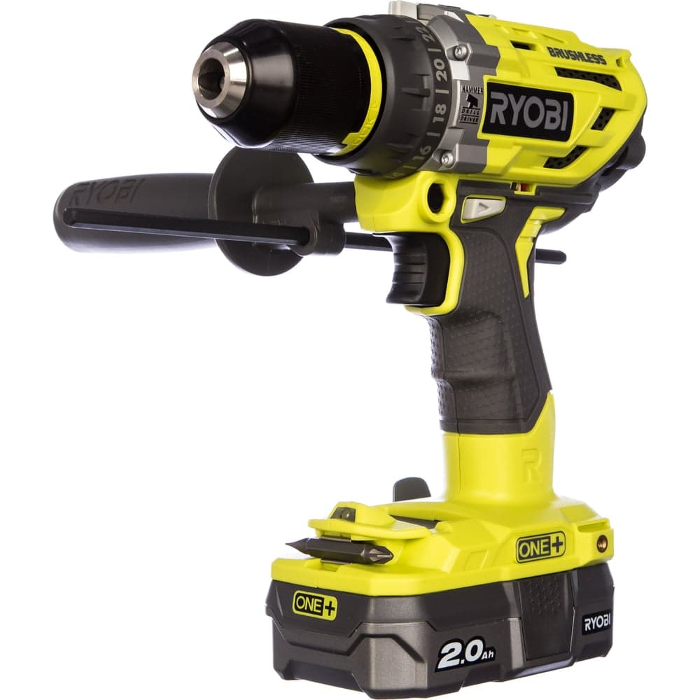 Бесщеточная ударная дрель-шуруповерт Ryobi ONE+ R18PD7-220B 5133004295 — фото 2