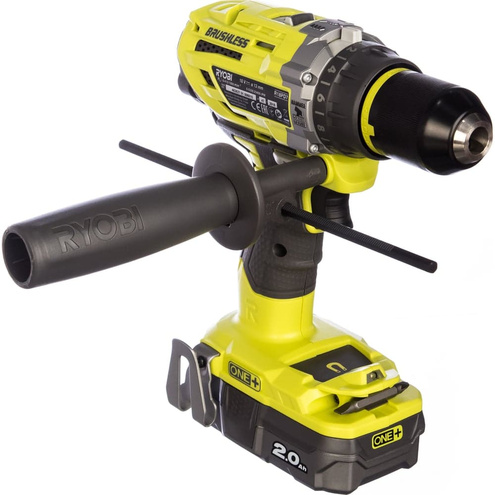 Бесщеточная ударная дрель-шуруповерт Ryobi ONE+ R18PD7-220B 5133004295 — фото 4